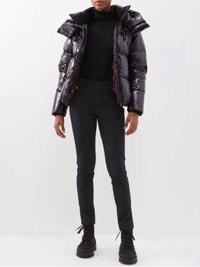 🧨 NWTG PERFECT MOMENT AURORA BLACK SKINNY SKI BOTTOMS